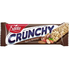 Μπάρα Μούσλι Δημητριακά με Επικάλυψη Σοκολάτας "Sante" 40γρ  1_sante
