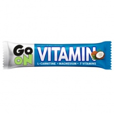 Go On Vitamin Μπάρα Καρύδας με Σοκολάτα, Μαγνήσιο και L-Carnitine 9BAR "Sante" 50γρ