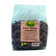 Βιολογικές Νιφάδες Καλαμποκιού (Corn Flakes) με Σοκολάτα "Ολα Βιο" 250γρ